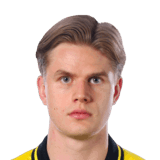 Ben Engdahl op de 58 Common FC 27-spelerskaart