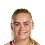 Kathrine Møller Kühl op de 74 Common FC 27-spelerskaart