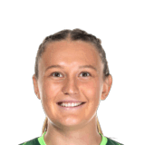Cecilie Fløe Nielsen op de 71 Common FC 27-spelerskaart