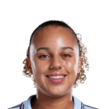 Chasity Grant op de 76 Common FC 27-spelerskaart