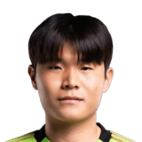 Choi Woo Jin op de 64 Common FC 27-spelerskaart