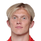 Alexander Jensen op de 66 Common FC 27-spelerskaart