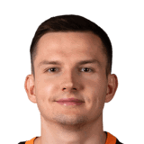 Dmytro Kryskiv op de 72 Common FC 27-spelerskaart