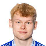 Jakob Vester op de 64 Common FC 27-spelerskaart