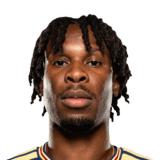 Emeka Eneli op de 66 Common FC 27-spelerskaart
