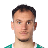 Elis Bishesari op de 69 Common FC 27-spelerskaart