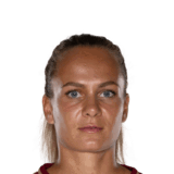 Frederikke Thøgersen op de 77 Common FC 27-spelerskaart