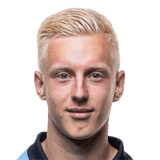Laurits Raun Pedersen op de 67 Common FC 27-spelerskaart