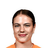 Lotte Keukelaar op de 74 Common FC 27-spelerskaart
