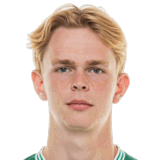 Frederik Damkjer op de 61 Common FC 27-spelerskaart