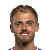 Ross McCausland op de 67 Common FC 27-spelerskaart
