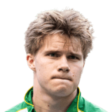 Oliver Jordan Hagen op de 58 Common FC 27-spelerskaart