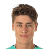 Max Woodford op de 54 Common FC 27-spelerskaart