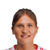 Julia Mickenhagen op de 68 Common FC 27-spelerskaart