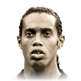 Ronaldinho op de 93 Base Icon FC 27-spelerskaart