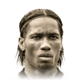 Didier Drogba op de 89 Base Icon FC 27-spelerskaart