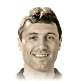 Hristo Stoichkov op de 89 Base Icon FC 27-spelerskaart