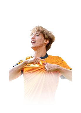 Fer López 84 Future Stars CAM FC 27 card