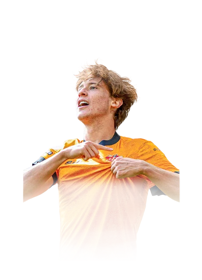 Fer López 84 Future Stars CAM FC 27 card