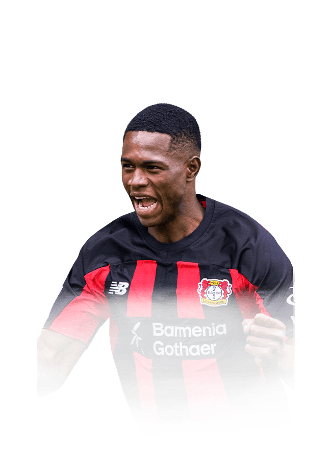 Christian Kofane op de 82 Squad Foundations FC 27-spelerskaart