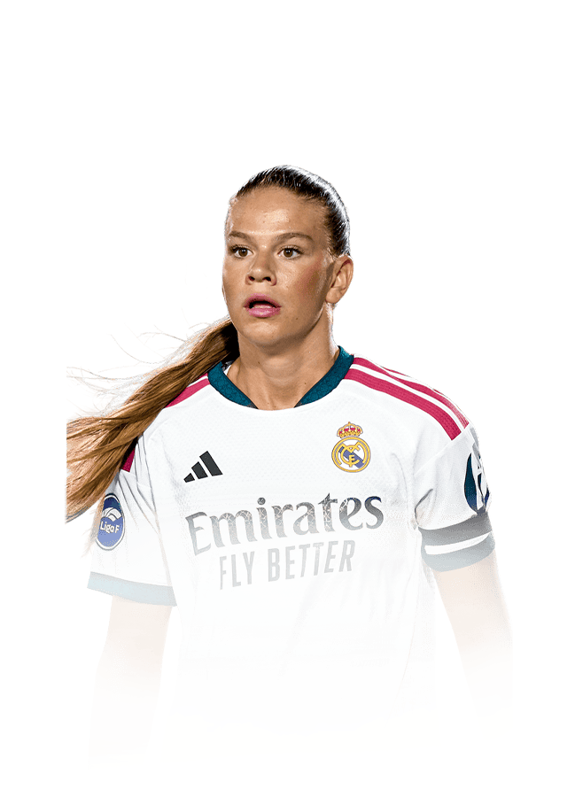 Bella Andersson op de 80 Team of the Week FC 27-spelerskaart