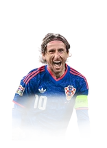 Modrić 86 Team of the Week CM FC 27 card