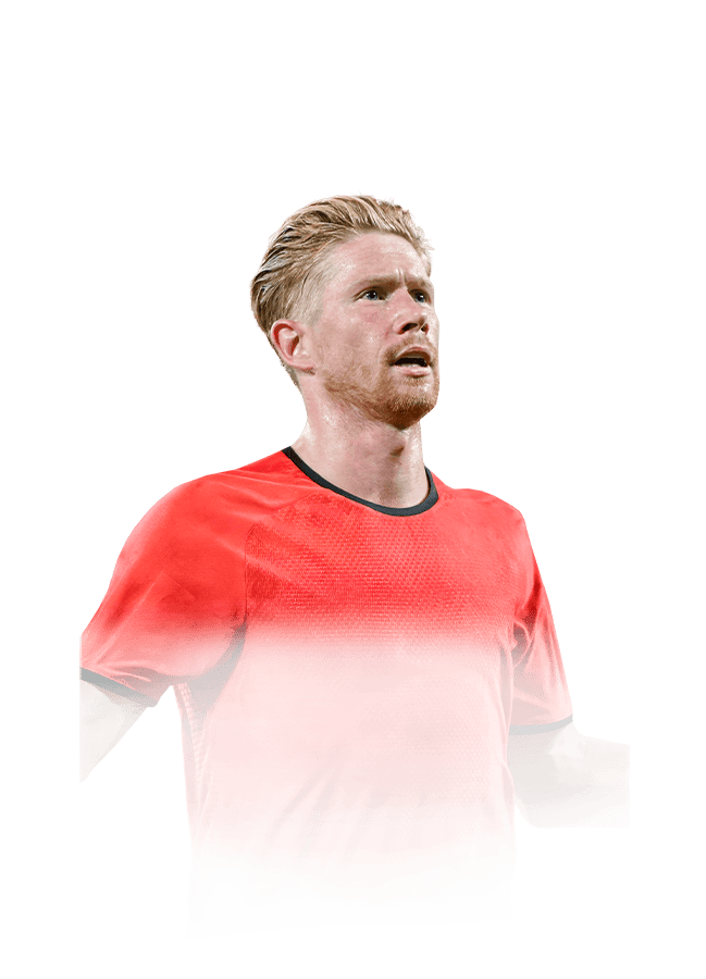 Kevin De Bruyne op de 86 Team of the Week FC 27-spelerskaart