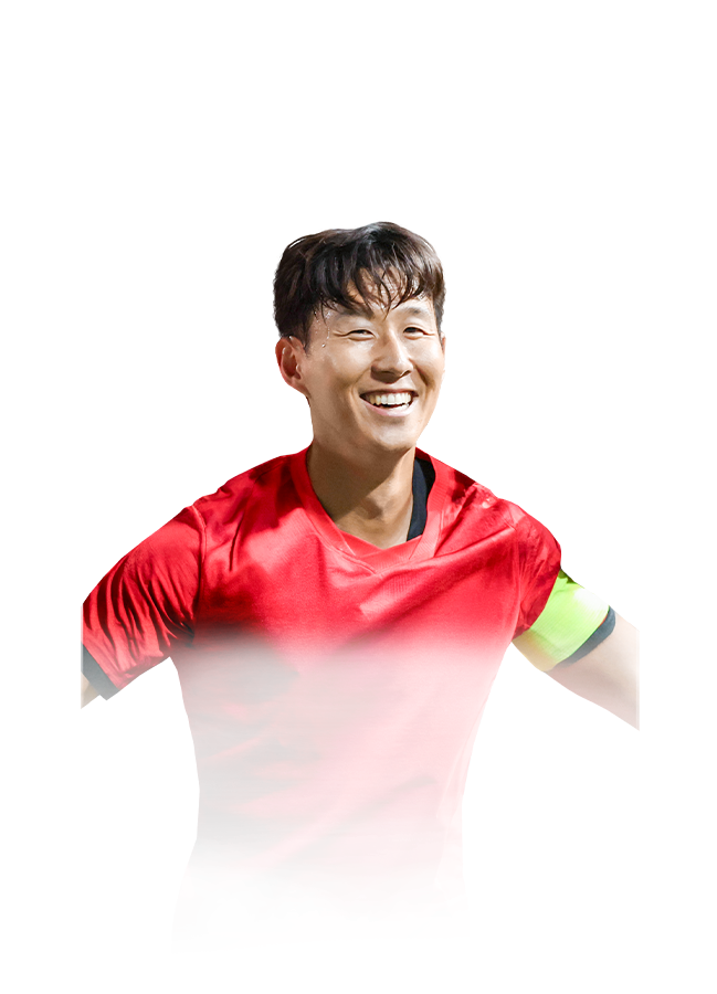 Son Heung Min op de 83 Team of the Week FC 27-spelerskaart