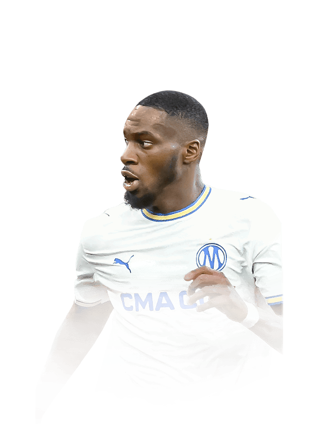 Geoffrey Kondogbia op de 86 Ultimate Scream FC 27-spelerskaart