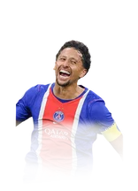 Marquinhos 88 Team of the Week CB FC 27 card