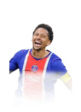 Marquinhos 88 Team of the Week CB FC 27 card