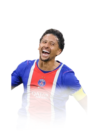 Marquinhos 88 Team of the Week CB FC 26 card