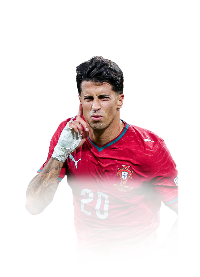 João Cancelo op de 84 Team of the Week FC 27-spelerskaart