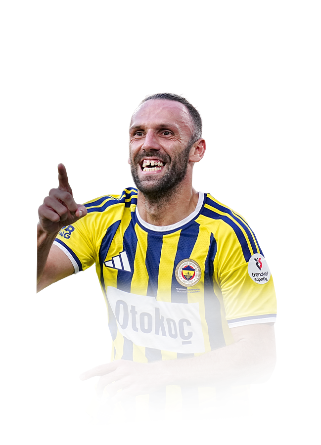 Vedat Muriqi op de 83 Team of the Week FC 27-spelerskaart