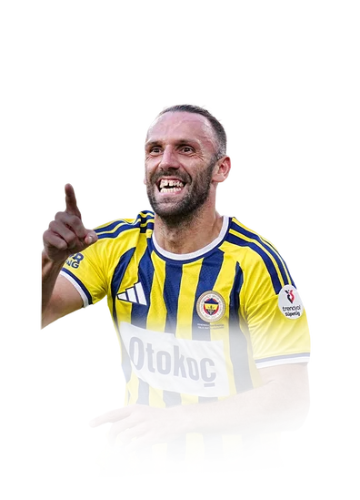 Muriqi 83 Team of the Week ST FC 26 card