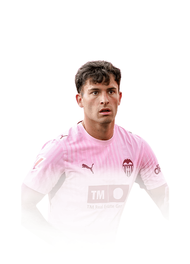 Hugo Duro op de 82 Squad Foundations FC 27-spelerskaart