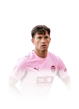 Hugo Duro 82 Squad Foundations ST FC 27 card