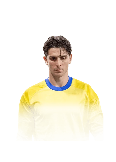 Tzolakis 81 Team of the Week GK FC 27 card