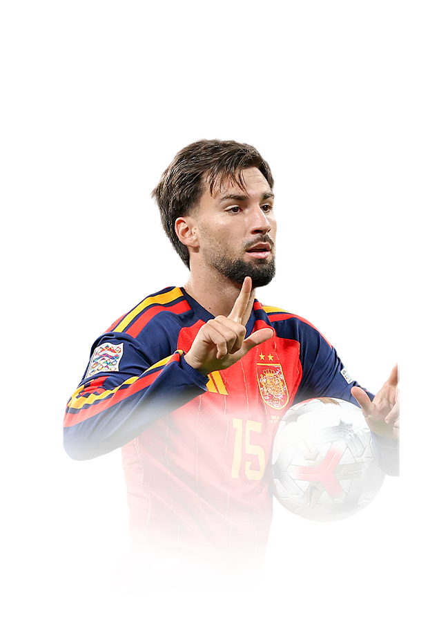 Álex Baena op de 84 Team of the Week FC 27-spelerskaart