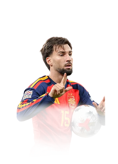 Álex Baena 84 Team of the Week LM FC 27 card
