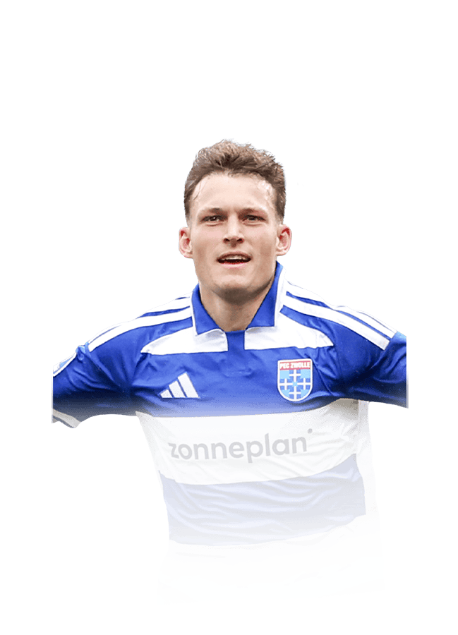 Thijs Oosting op de 80 Team of the Week FC 27-spelerskaart