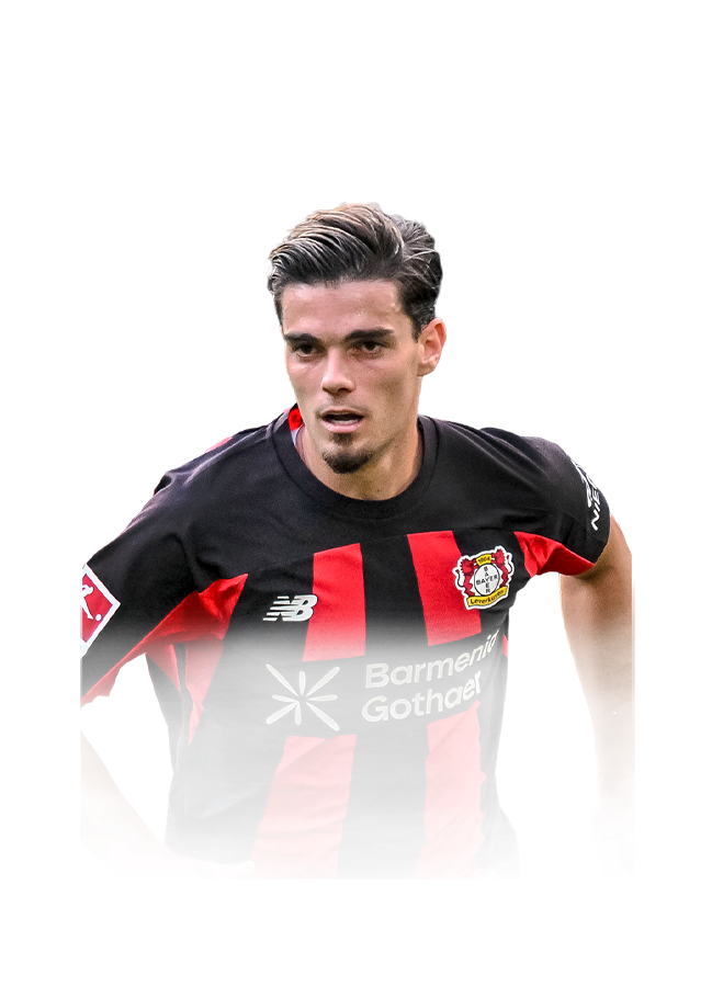 Miguel Gutiérrez op de 82 Team of the Week FC 27-spelerskaart
