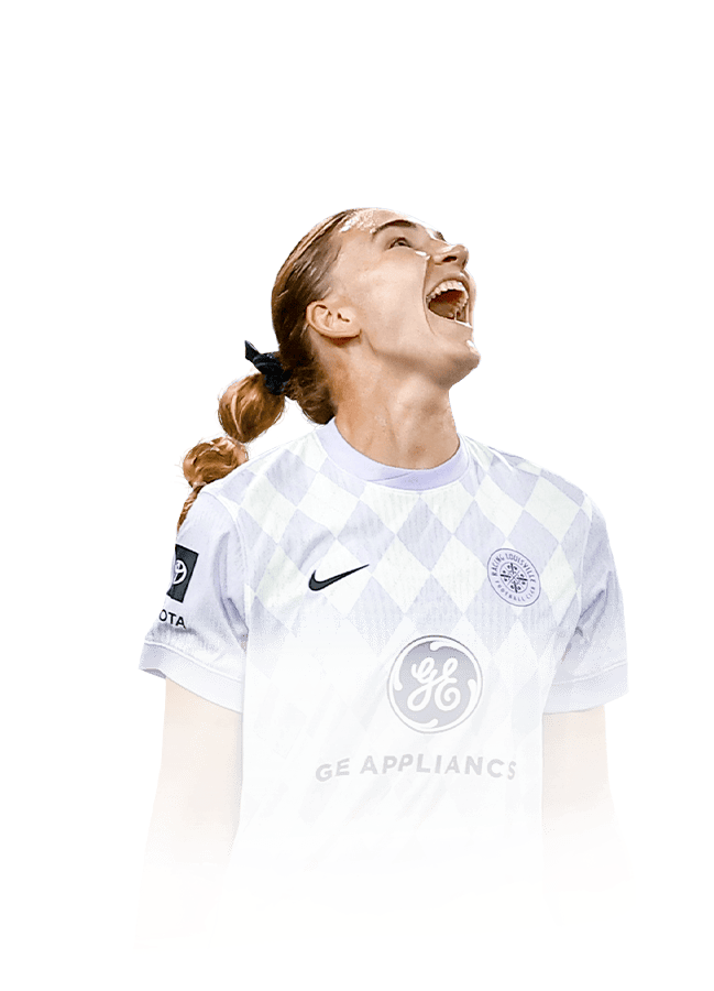 Taylor Flint op de 85 Ultimate Scream FC 27-spelerskaart
