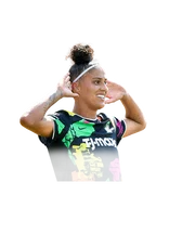 Amanda Gutierres 83 Team of the Week ST FC 27 card