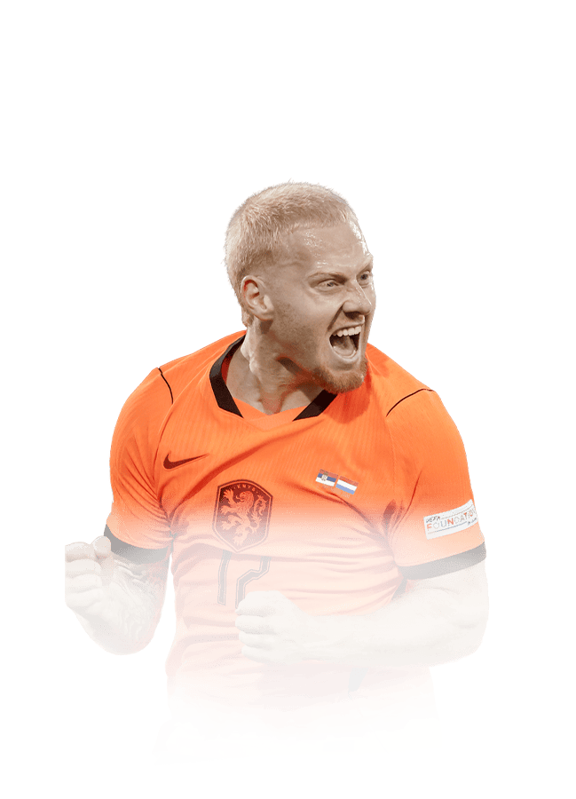 Mexx Meerdink op de 80 Team of the Week FC 27-spelerskaart