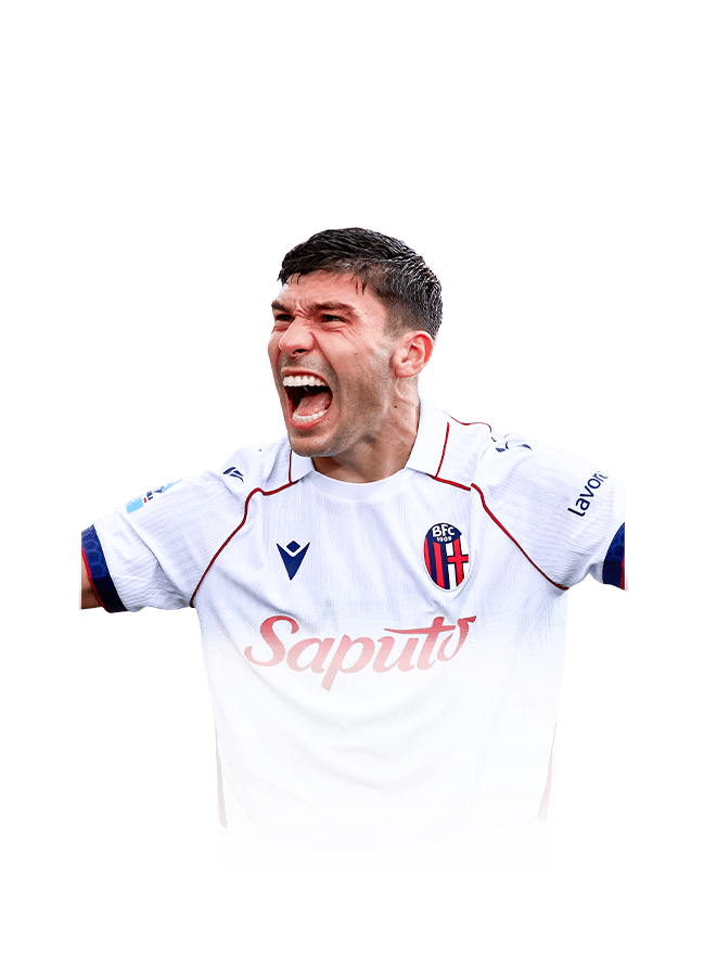 Nicolò Cambiaghi op de 80 Team of the Week FC 27-spelerskaart