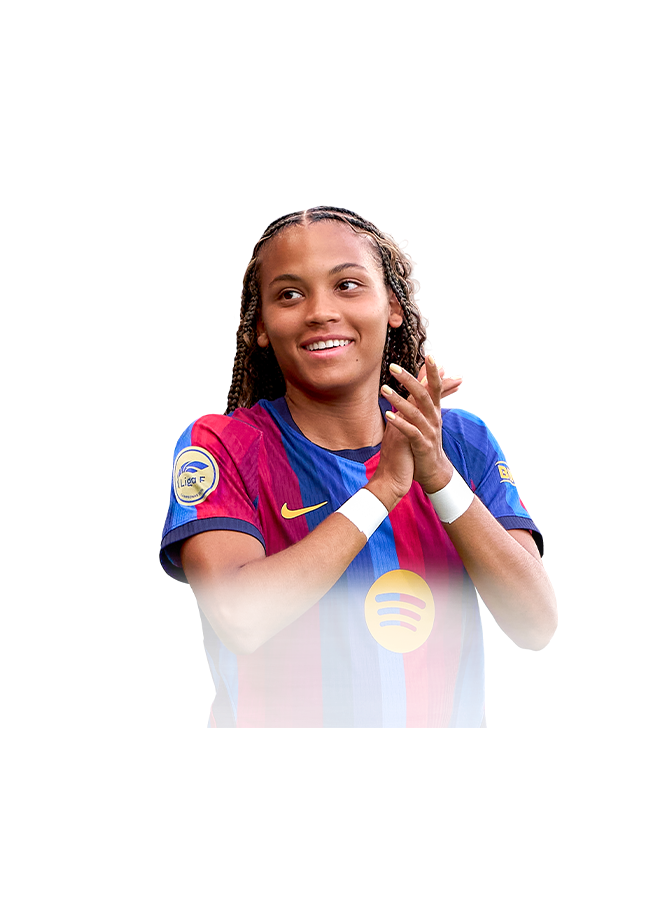 Vicky López op de 90 Future Stars FC 27-spelerskaart