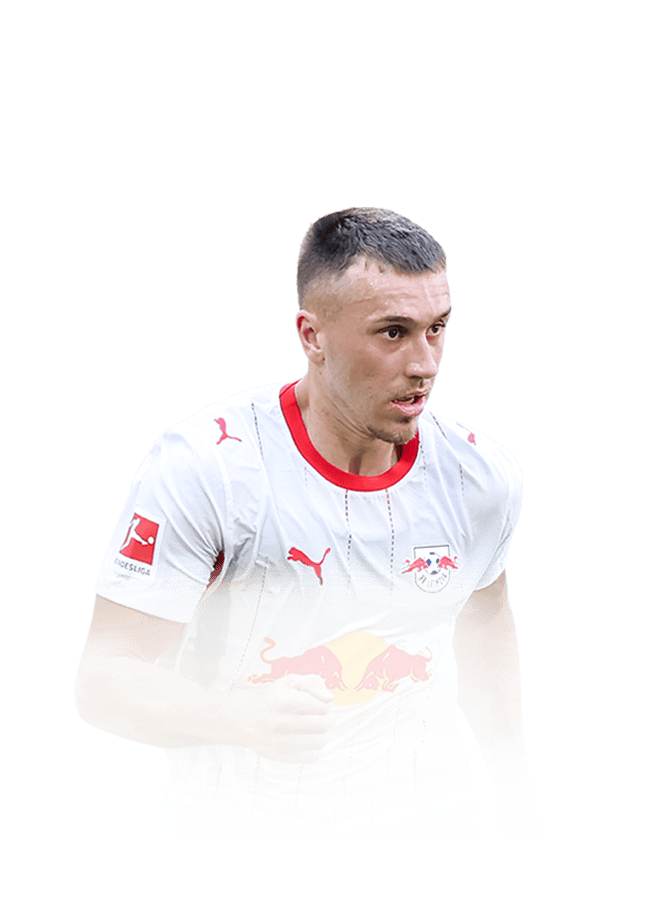 Brajan Gruda op de 84 Future Stars FC 27-spelerskaart