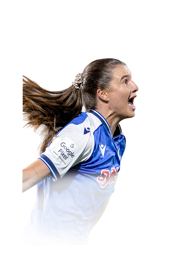 Chiara Hahn op de 80 Team of the Week FC 27-spelerskaart