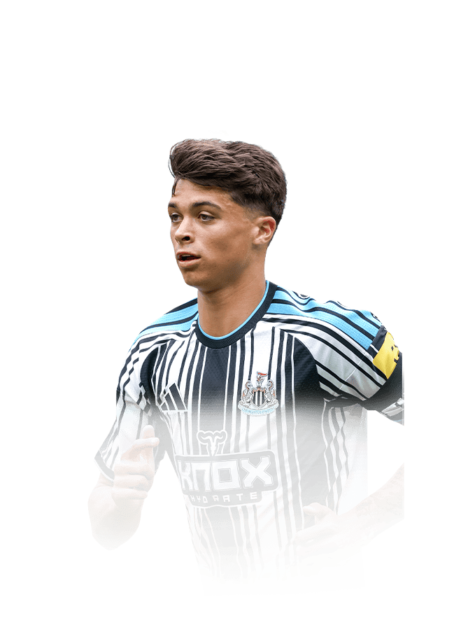 Lewis Miley op de 81 Squad Foundations FC 27-spelerskaart